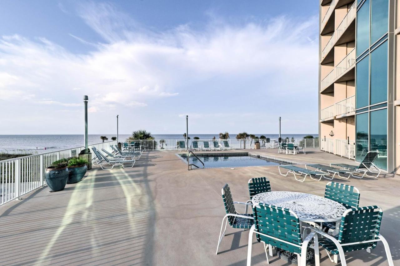 Lavish Beachfront Biloxi Condo With Pvt Patio And Pool! Exteriér fotografie